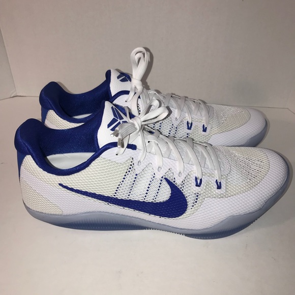 kobe 11 white and blue